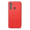 Чехол Premium Leather Case Realme 5/6i/C3 red
